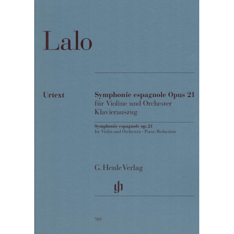 Lalo - Symphonie Espagnole op.21 - violon et piano