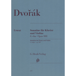 Dvorak - Sonatine sol majeur op.100 - Henle - violon et piano
