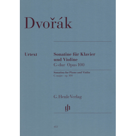 Dvorak - Sonatine sol majeur op.100 - Henle - violon et piano