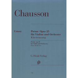 Chausson - Poème op.25 - violin and piano