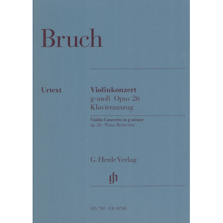 Bruch - Concerto g minor - violin and piano