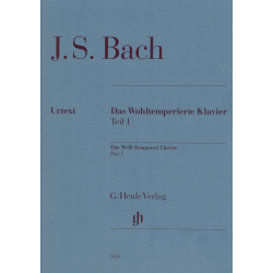 Bach - The Well-Tempered Clavier - Henle - piano