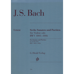 Bach - Sonates et Partitas BWV 1001-1006 - violon