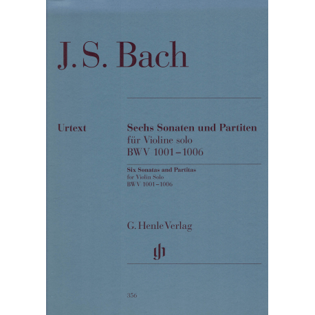 Bach - Sonates et Partitas BWV 1001-1006 - violon