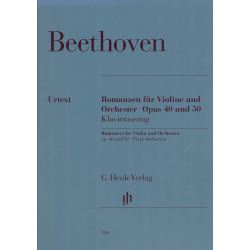Beethoven - Romances op.40 et 50 - violon et piano