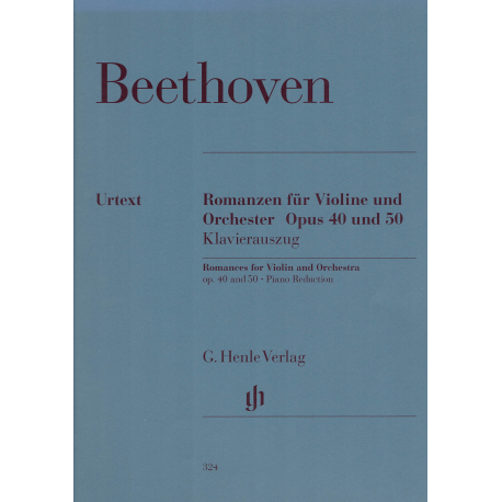 Beethoven - Romances op.40 et 50 - violon et piano