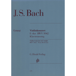 Bach - Concerto BWV 1042 Mi Maj - violon et piano