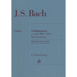 Bach - Concerto BWV 1041 la mineur - violon et piano