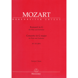 Mozart - Concerto Sol Maj -flûte et orchestre