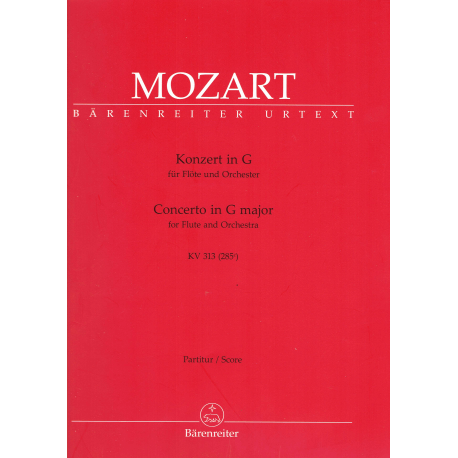 Mozart - Concerto Sol Maj -flûte et orchestre