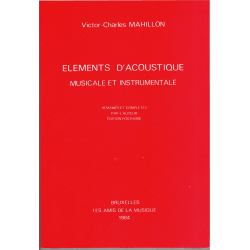 Mahillon - Eléments d'acoustique musicale et instrumentale (in frans)