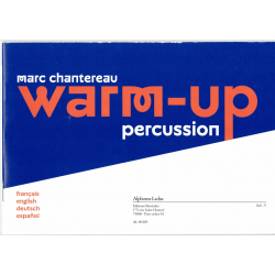 Chantereau - Warm-up -percussie (frans/engels/duits)