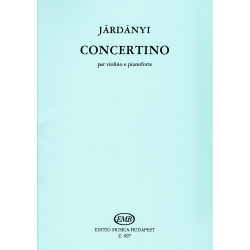 Jardanyi - Concertino - violin and piano
