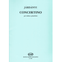Jardanyi - Concertino - violon et piano