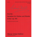 Dvorak - Sonatine sol majeur op.100 - Wiener - violon et piano