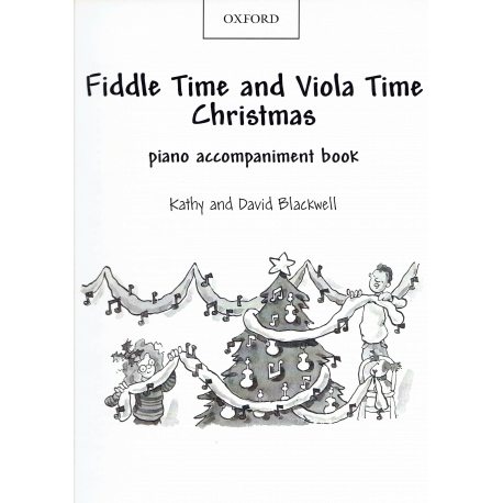 Blackwell - Fiddle Time Christmas - violon/alto et piano accompagnement