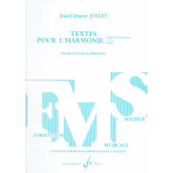 Jollet - Texte pour L'harmonie (in french)