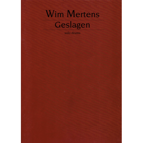 Mertens - Geslagen - drums