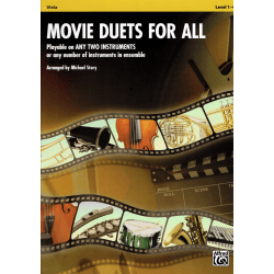 Movie duets for all - viola
