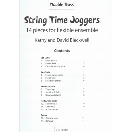 Blackwell - String Time Joggers - double bass