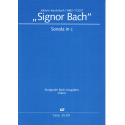 Bach JJ - sonate in C minor "signor Bach" - hobo/fluit en cello/clavecimbel