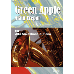Crépin - Green apple -alto saxophone and piano