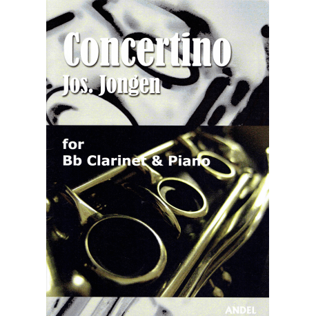 Jongen - Concertino - clarinette et piano