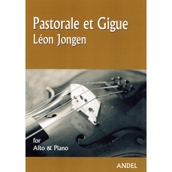Jongen L. - Pastorale et gigue - alto et piano