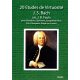 Bach - 20 virtuositeitsstudies - hobo/klarinet/alt sax/hoorn/trumpet/bugel of kornet