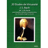 Bach - 20  virtuosity studies  - oboe/clarinet/alto sax/french horn/ trumpet/ bugle or cornet