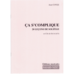 Coyez - ça s'Complique - solfeggio - 2 keys