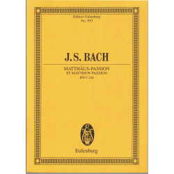 Bach - Passion selon St Mathieu (en allemand)