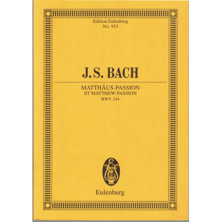Bach - Passion selon St Mathieu (en allemand)