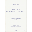 Bitsch - 12 Leçons de Solfège Rythmique