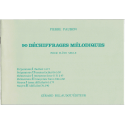 Paubon - 90 Déchiffrages Mélodiques -flûte
