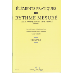 Fontaine - Traité pratique du rythme mesuré - solfège