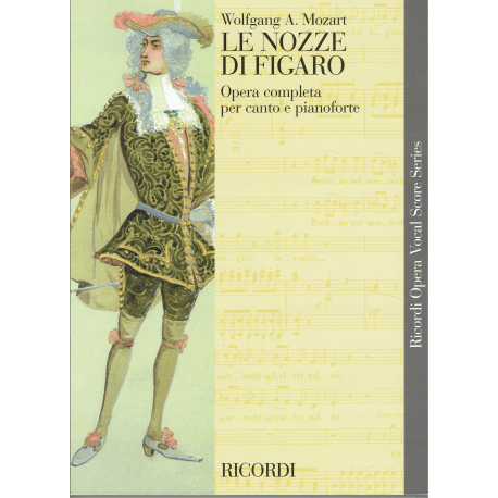 Mozart - le Nozze di Figaro - opera (voices and piano)