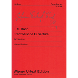 Bach - Französische Ouverture (BWV 831/831a) pour piano