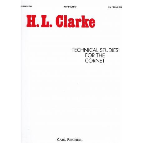Clarke - Technical studies for the cornet - trompet