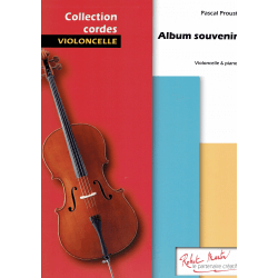 Proust - Album souvenir for cello and piano