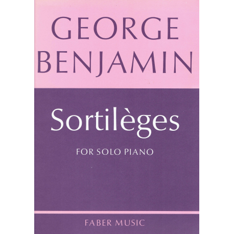Benjamin - Sortilèges pour piano