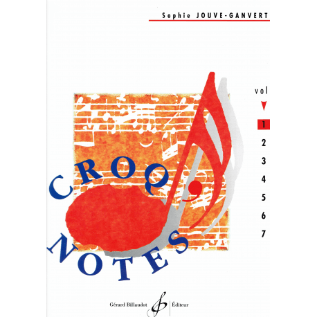 Jouve-Ganvert - Croq-Notes - lire la musique (in french)