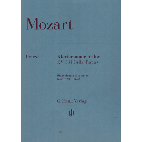 Mozart - Sonate in a dur KV 331 (Alla Turca) for piano