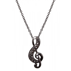 G-clef necklace