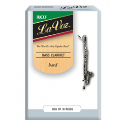 Bass clarinet D'addario La Voz reeds