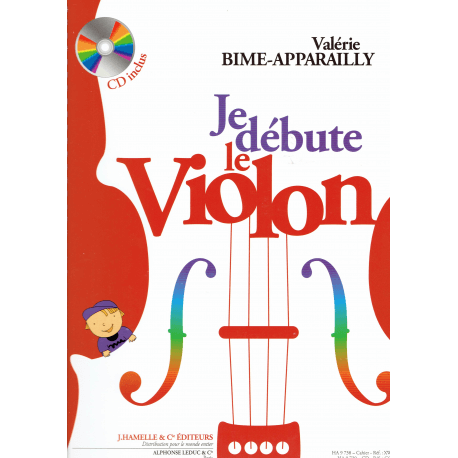 Bime-Apparailly - I begin violin (+ CD)