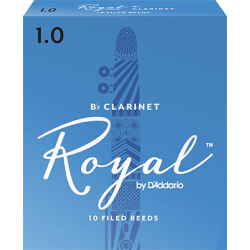 Anches (10) D'addario Royal clarinette si b