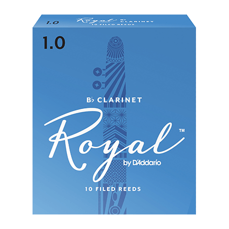 D'addario Royal reeds (10) for Bb clarinet