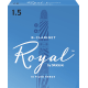 D'addario Royal reeds (10) for Bb clarinet