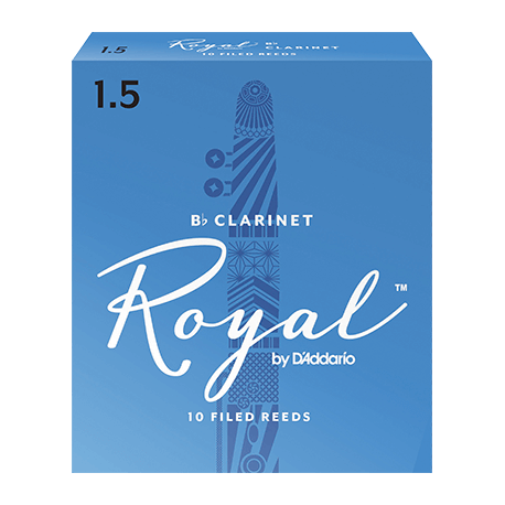 D'addario Royal reeds (10) for Bb clarinet